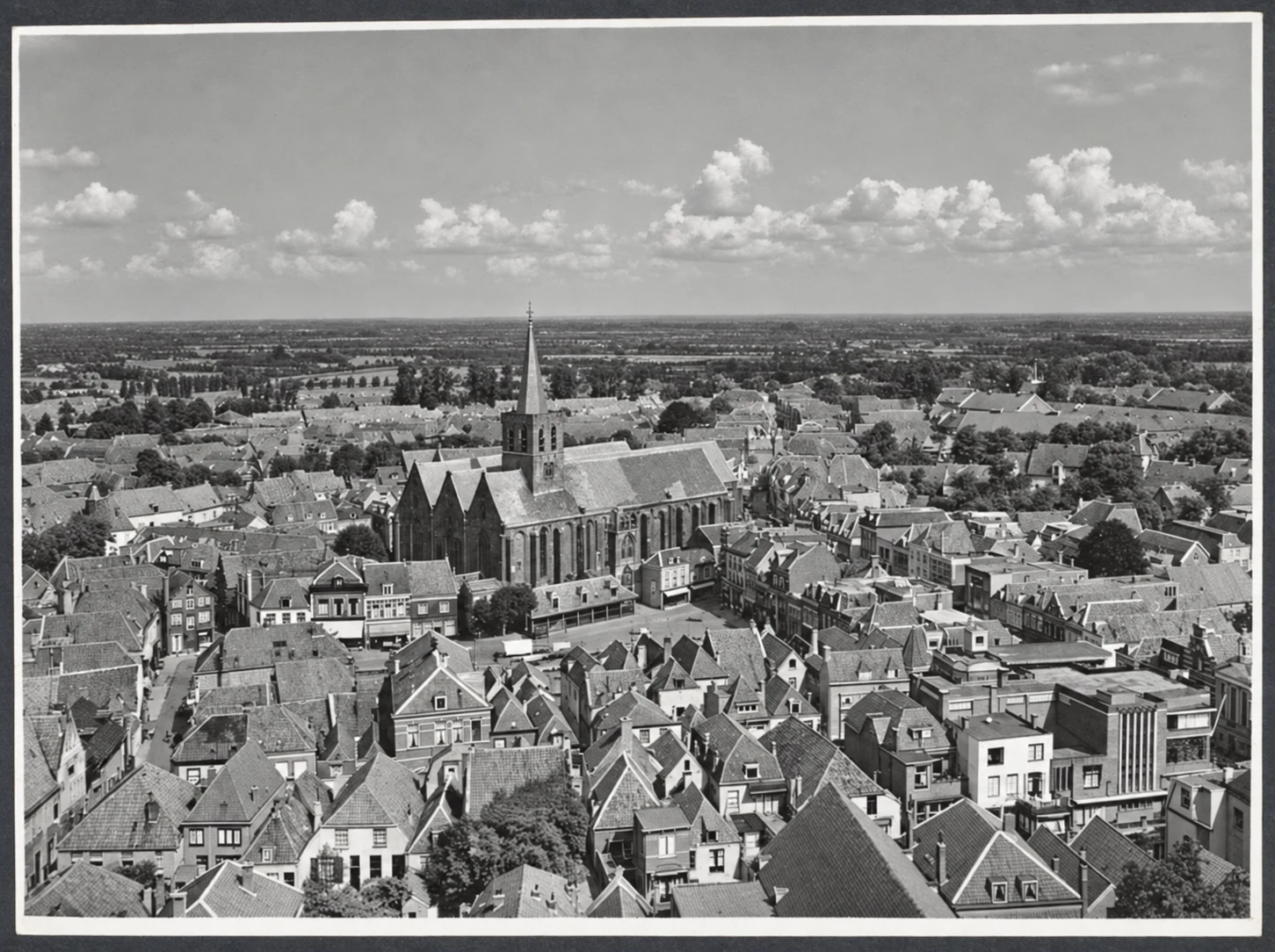 Historische foto van Panorama Amersfoort in Amersfoort
