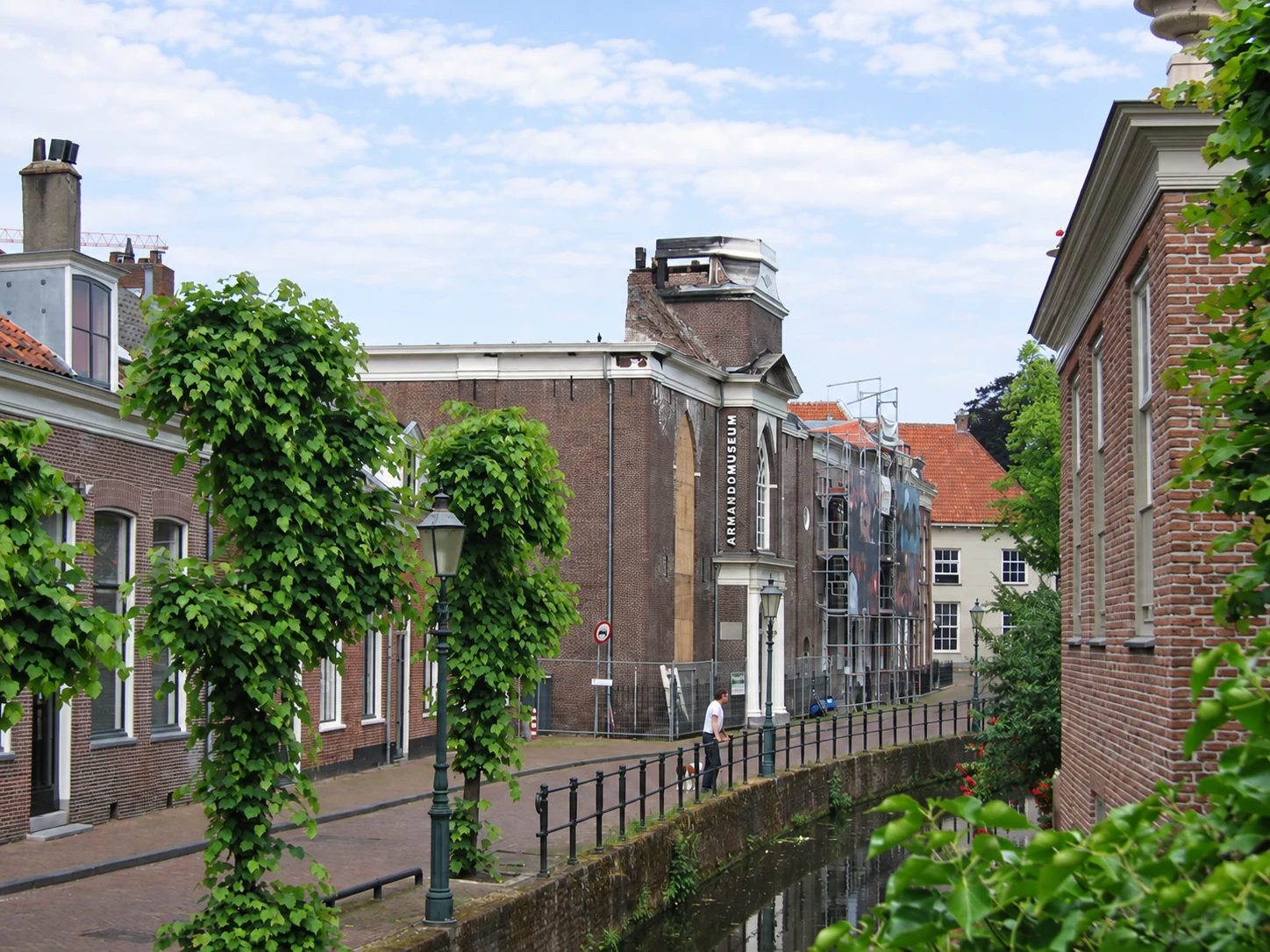 Historische foto van Langegracht in Amersfoort