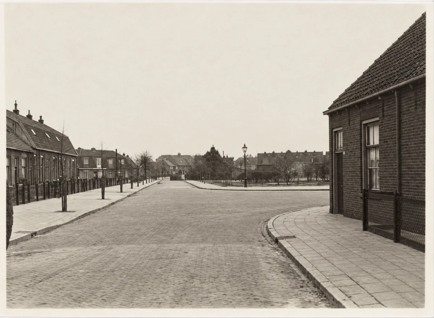 Historische foto van Woestijgerweg in Amersfoort