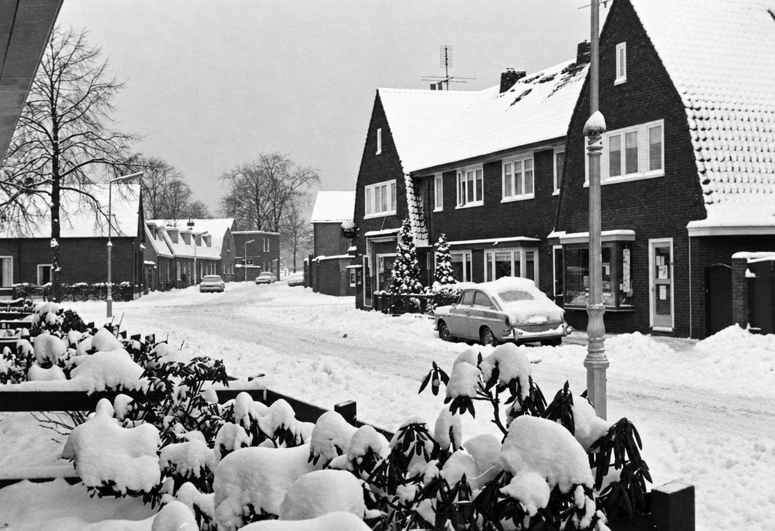 Historische foto van Van Rootselaarstraat in Amersfoort