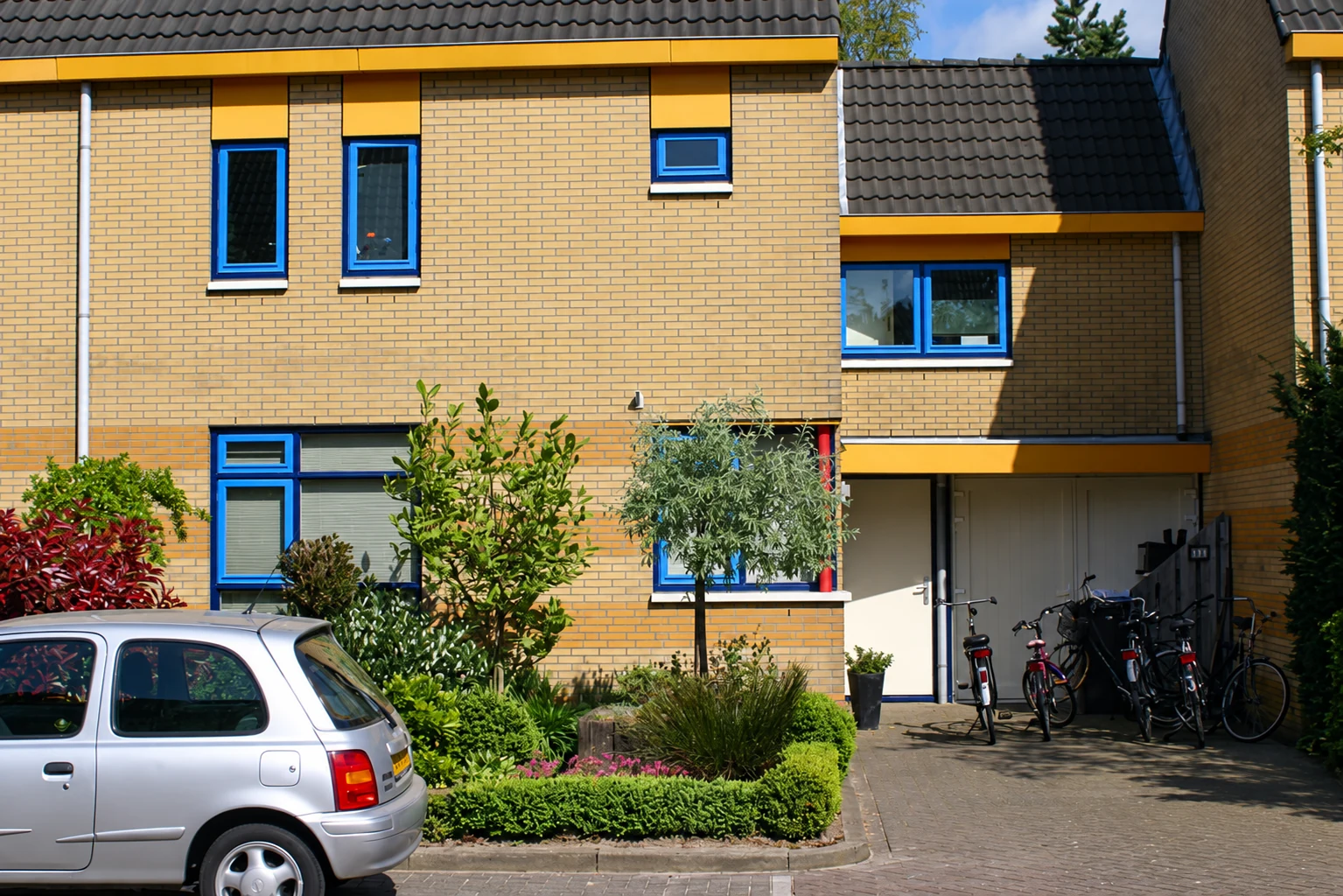 Historische foto van Vierakker in Hoogland