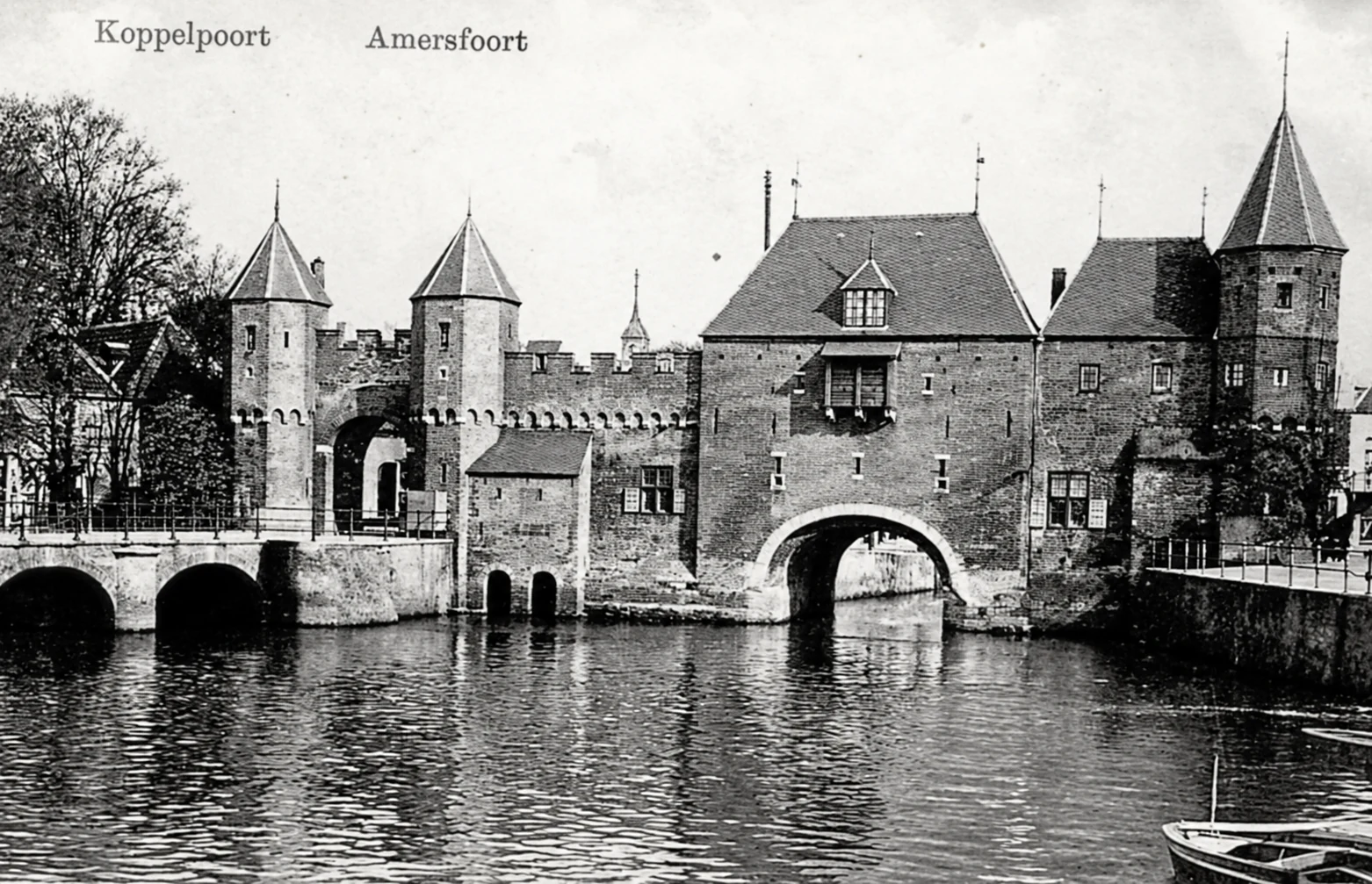 Historische foto van Poorten in Amersfoort