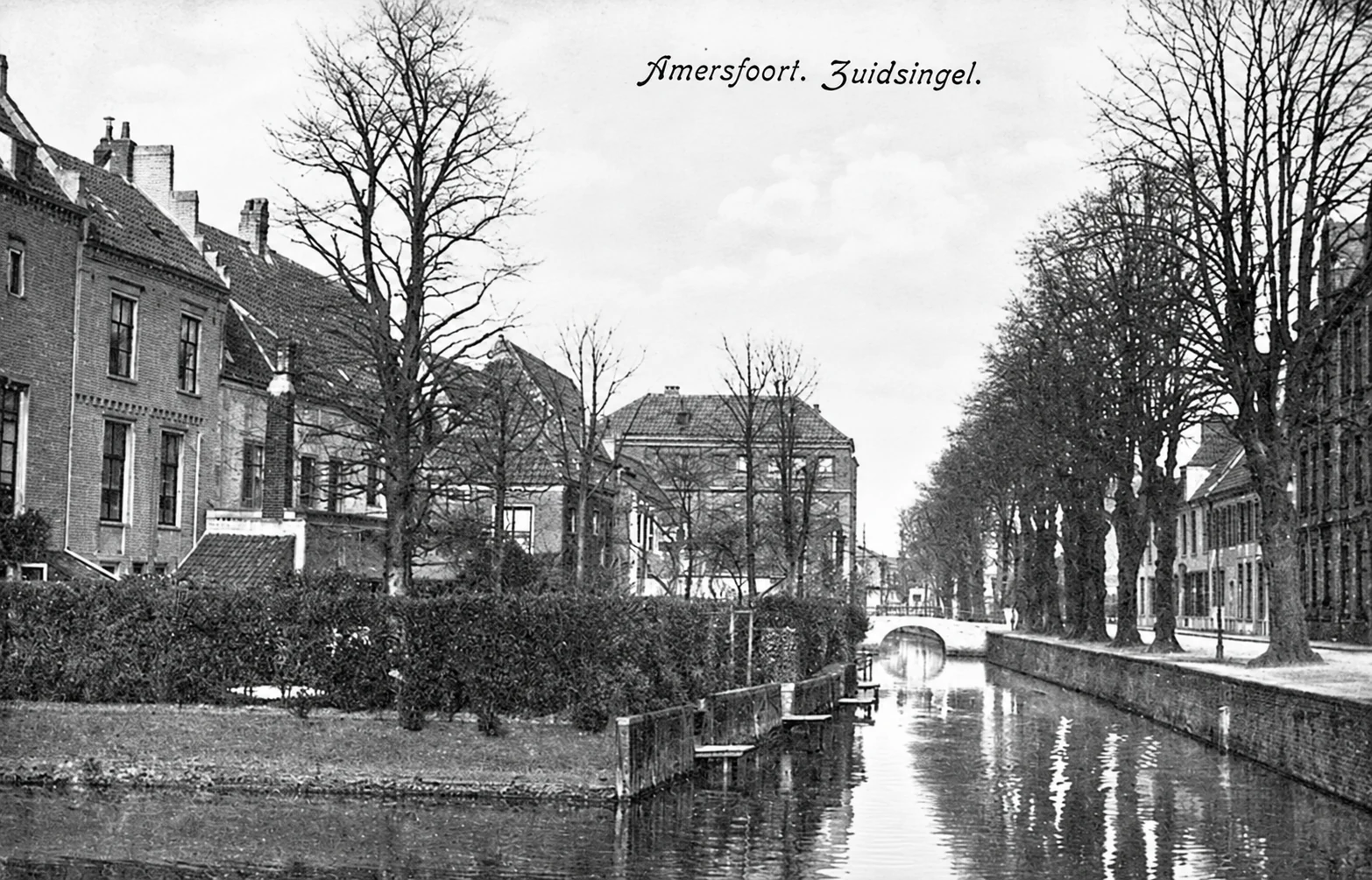 Historische foto van Zuidsingel in Amersfoort