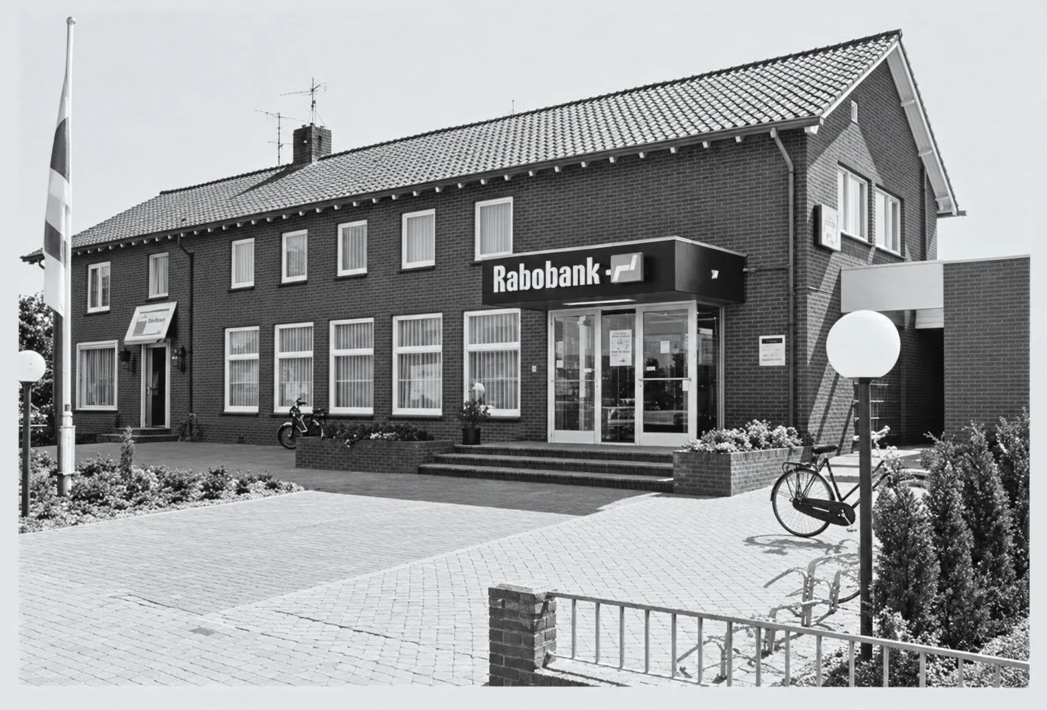 Historische foto van Bijzondere gebouwen in Hoogland