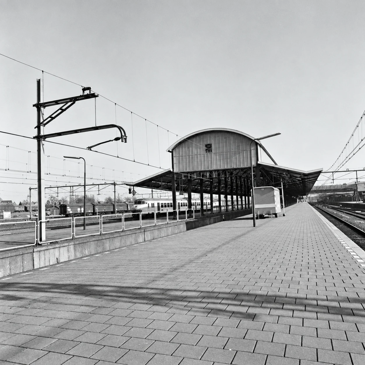 Historische foto van Station in Amersfoort