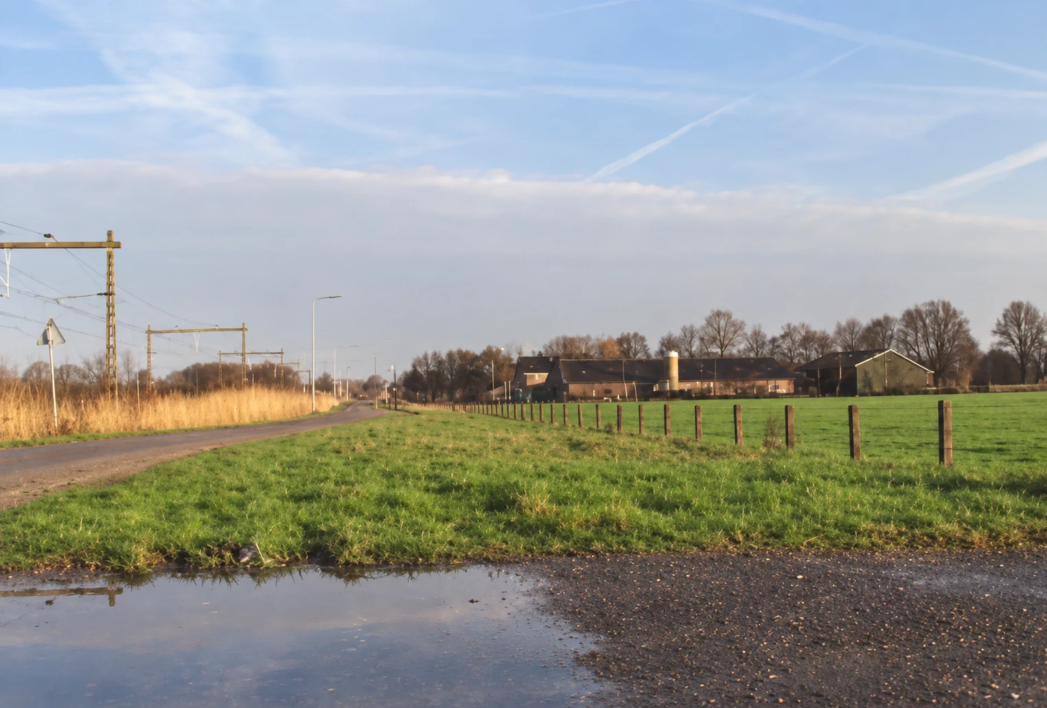 Historische foto van Brenninckmeijerlaan in Hoogland