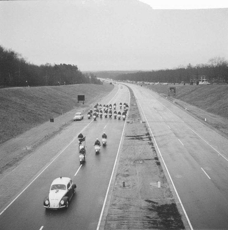 Historische foto van Rondweg in Amersfoort
