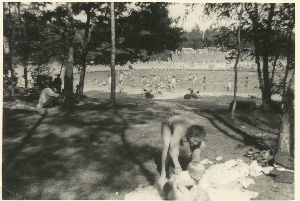Historische foto van Zwembad in Amersfoort