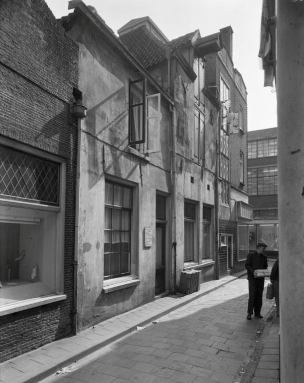 Historische foto van Peperstraat in Amersfoort