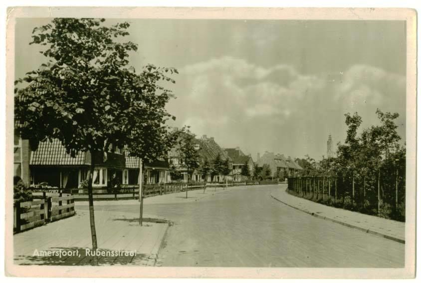Historische foto van Rubensstraat in Amersfoort