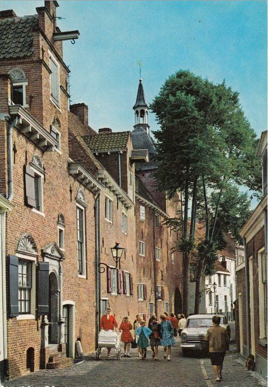 Historische foto van Muurhuizen in Amersfoort