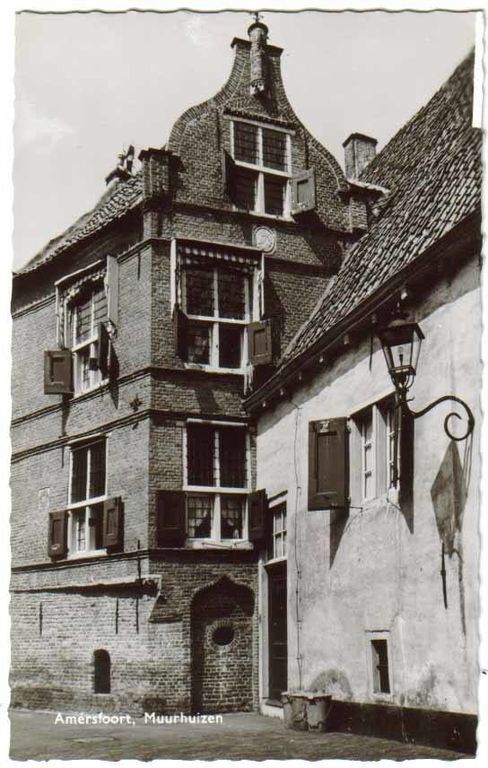 Historische foto van Muurhuizen in Amersfoort
