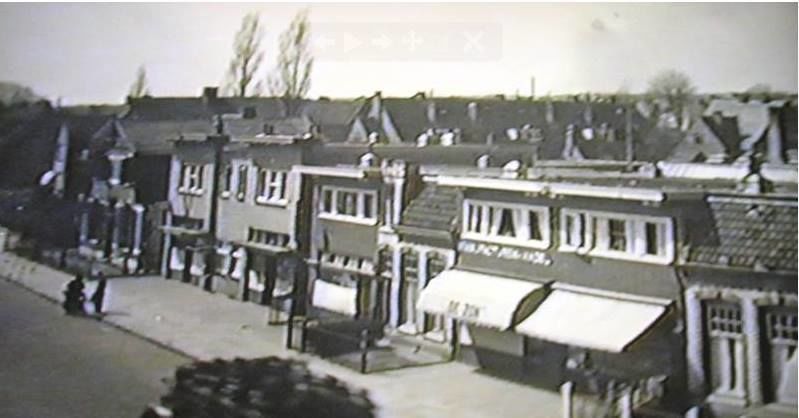 Historische foto van Leusderweg in Amersfoort