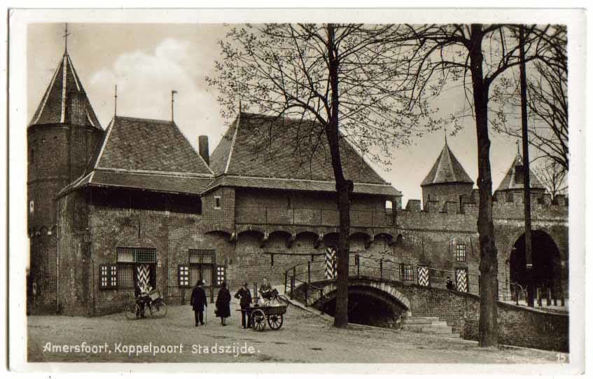 Historische foto van Poorten in Amersfoort