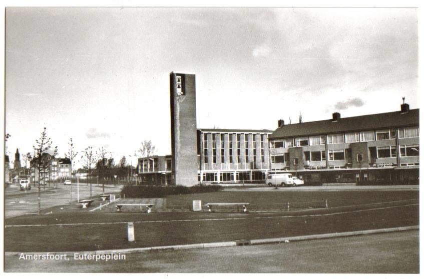 Historische foto van Euterpeplein in Amersfoort