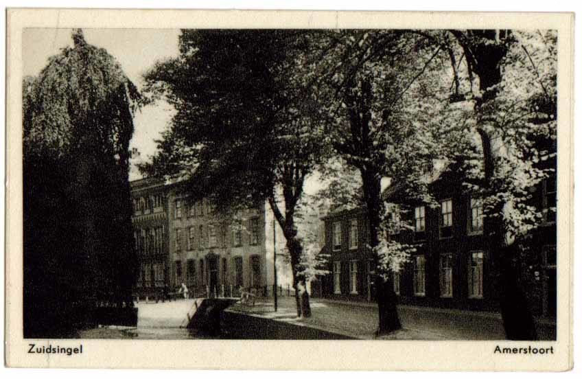 Historische foto van Zuidsingel in Amersfoort