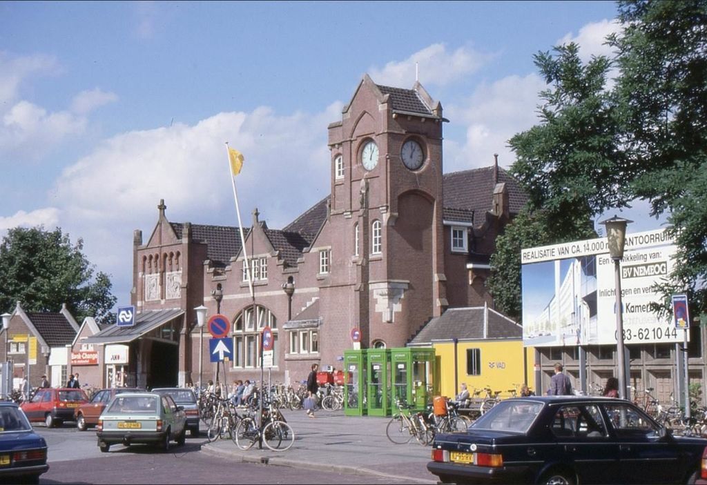 Historische foto van Station in Amersfoort