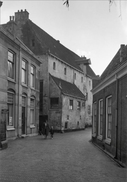 Historische foto van Muurhuizen in Amersfoort