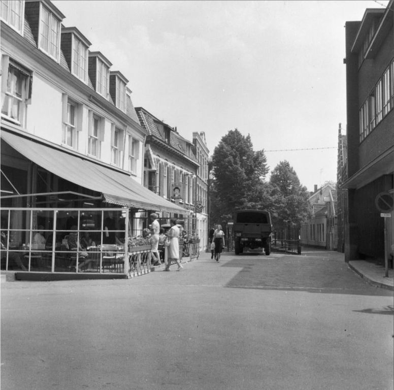 Historische foto van Kortegracht in Amersfoort