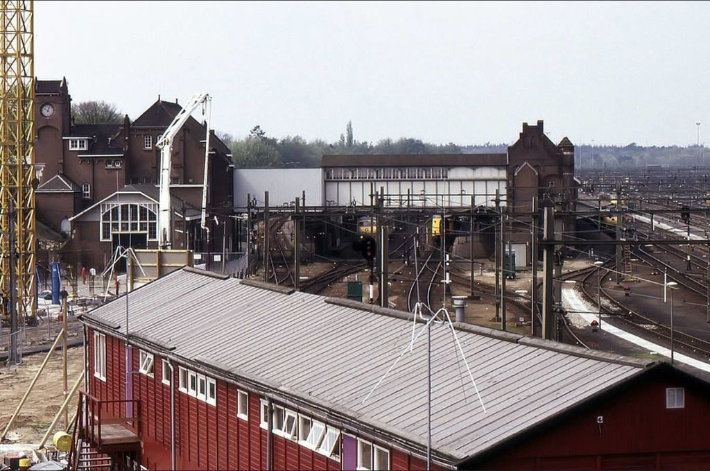 Historische foto van Station in Amersfoort