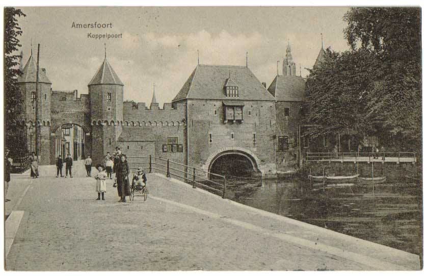Historische foto van Poorten in Amersfoort