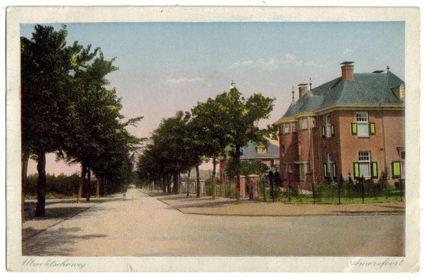 Historische foto van Utrechtseweg in Amersfoort