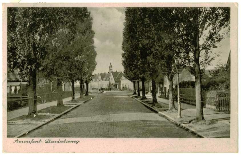 Historische foto van Liendertseweg in Amersfoort
