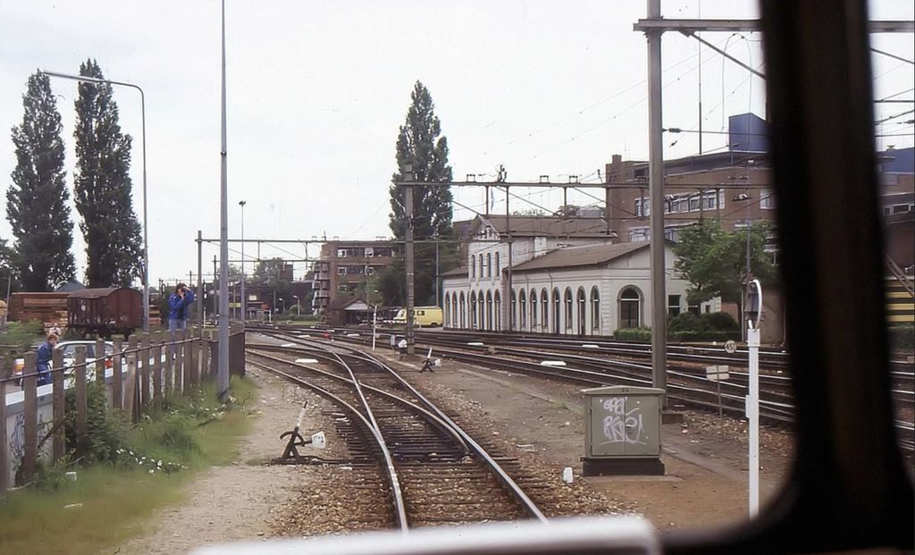 Historische foto van Station in Amersfoort