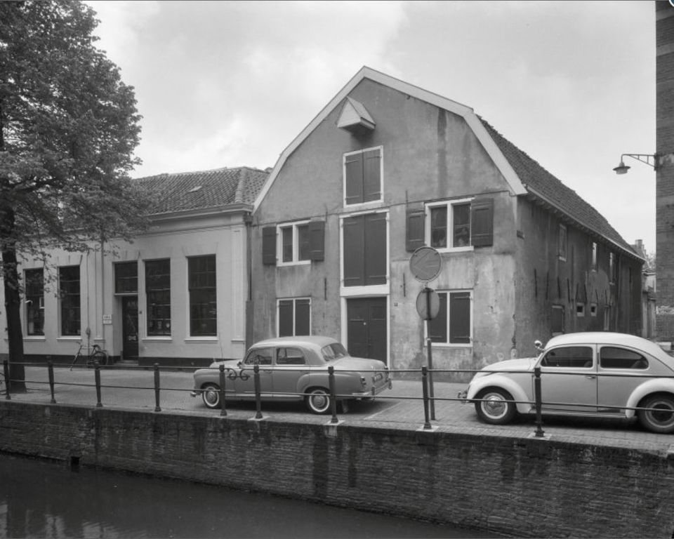 Historische foto van Kortegracht in Amersfoort