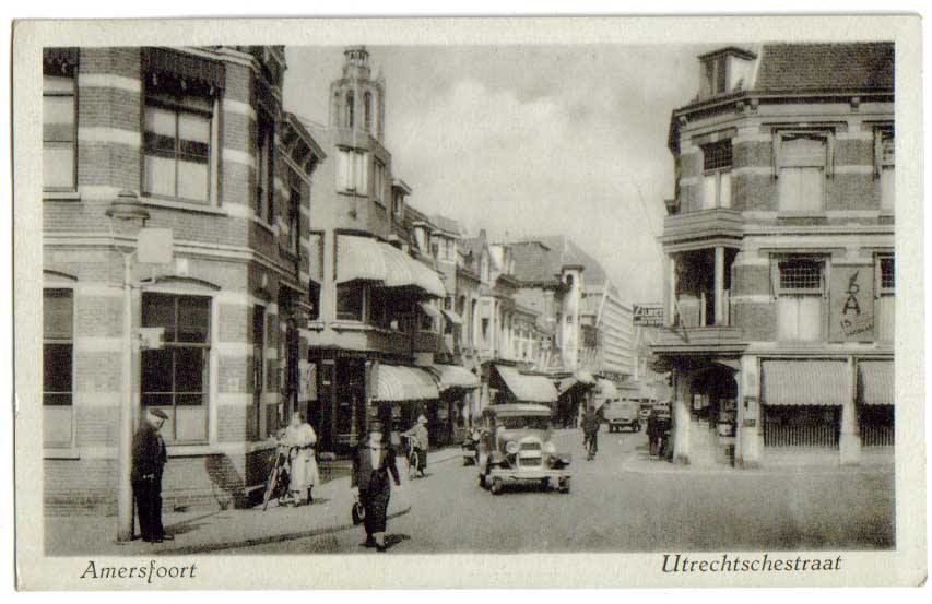 Historische foto van Utrechtsestraat in Amersfoort