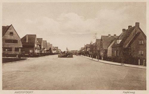 Historische foto van Kapelweg in Amersfoort