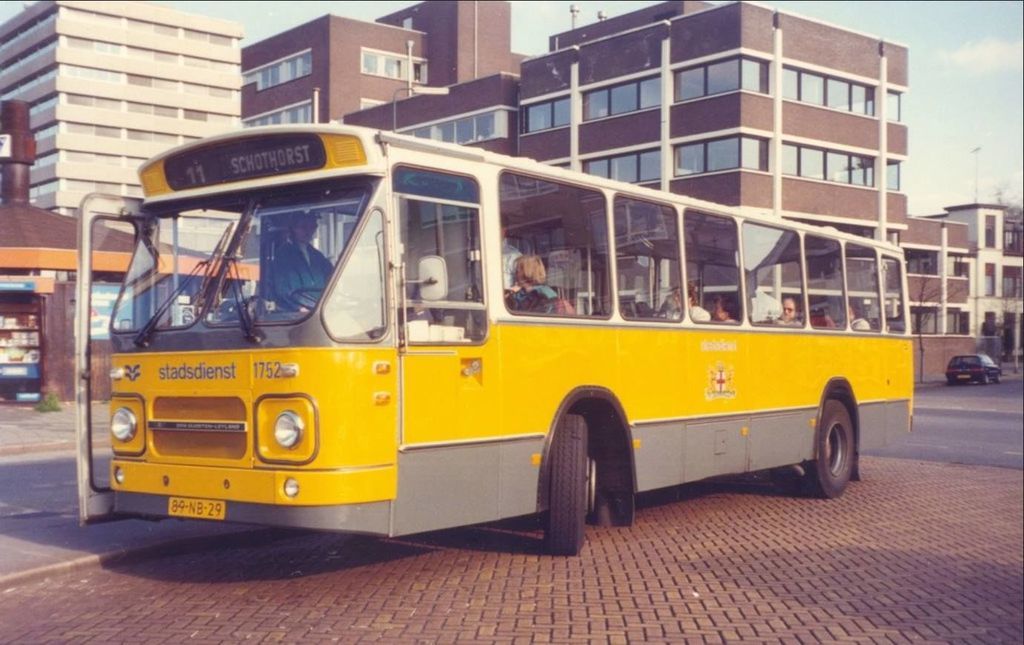 Historische foto van Stationsplein in Amersfoort