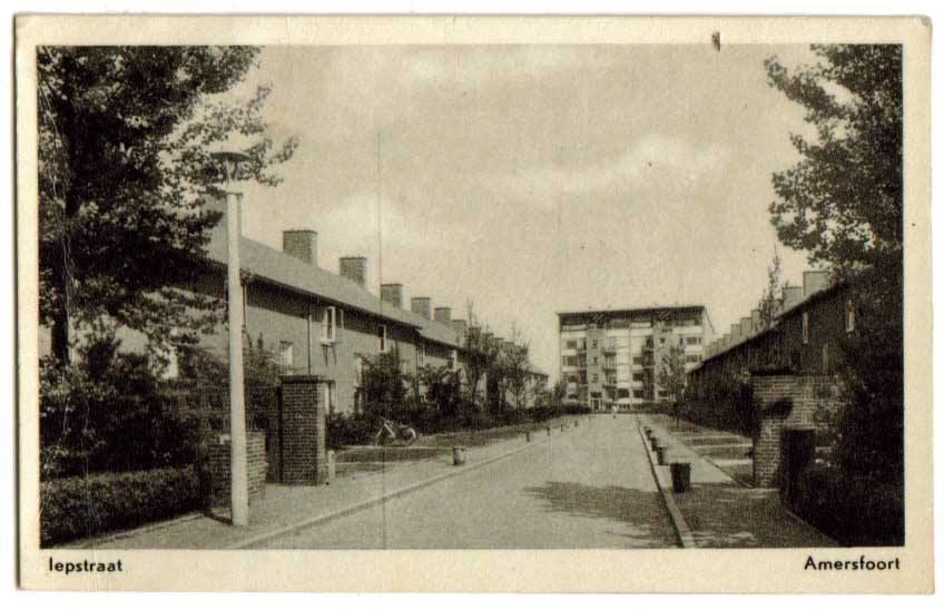 Historische foto van Iepstraat in Amersfoort