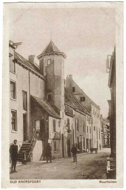 Historische foto van Muurhuizen in Amersfoort