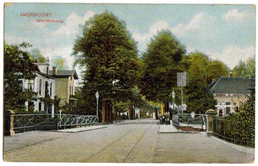Historische foto van Utrechtseweg in Amersfoort