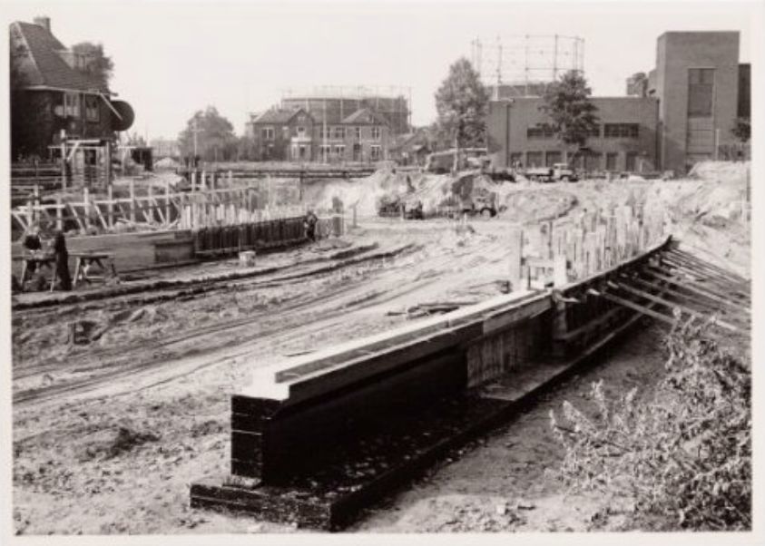 Historische foto van Gaslaan in Amersfoort