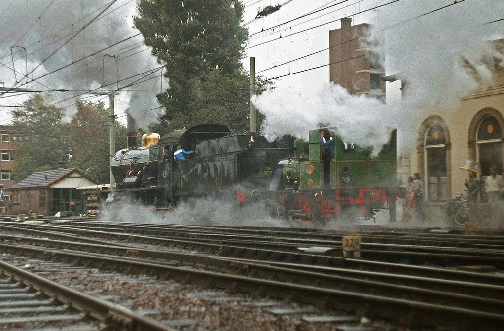 Historische foto van Station in Amersfoort