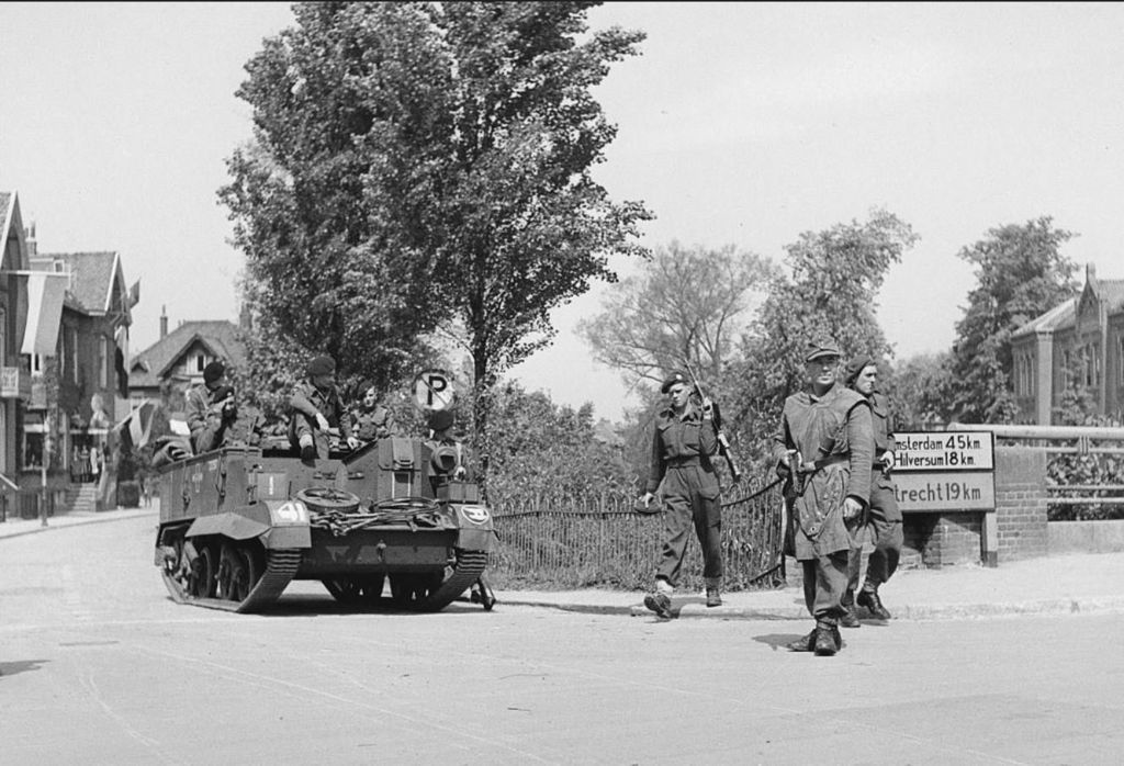 Historische foto van Tweede Wereldoorlog in Amersfoort