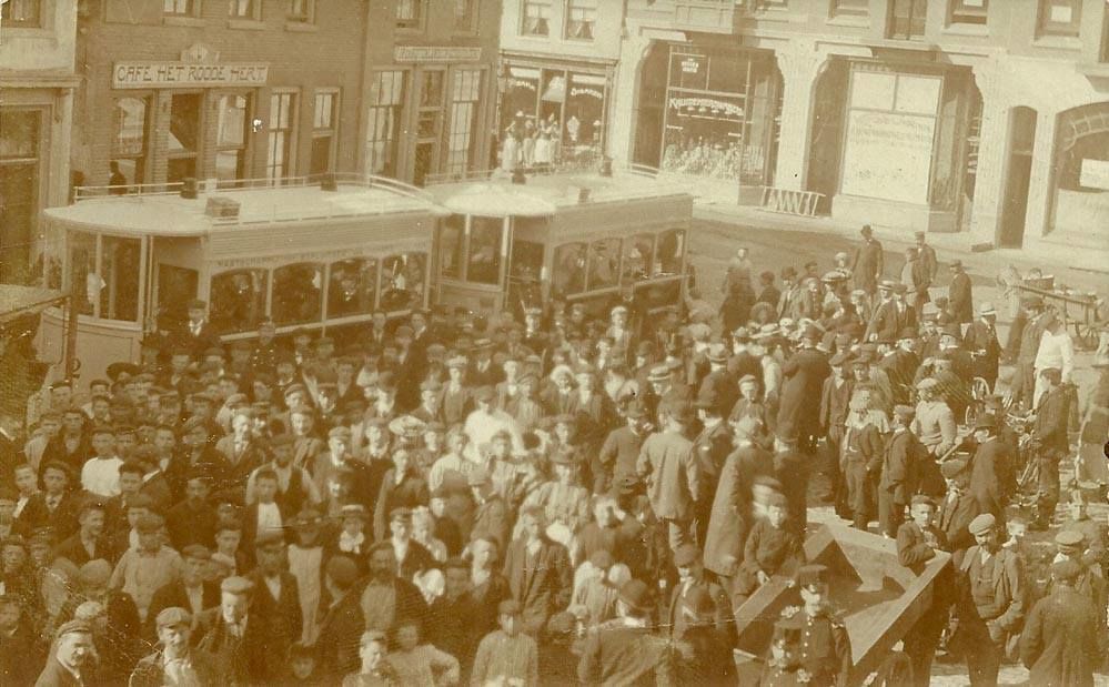 Historische foto van Varkensmarkt in Amersfoort
