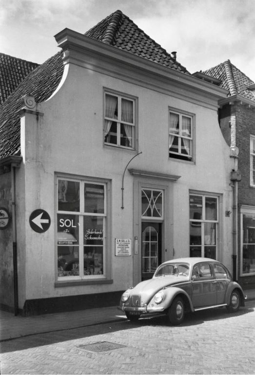 Historische foto van Krommestraat in Amersfoort