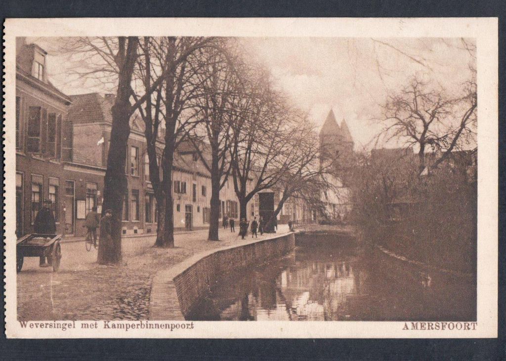 Historische foto van Weversingel in Amersfoort