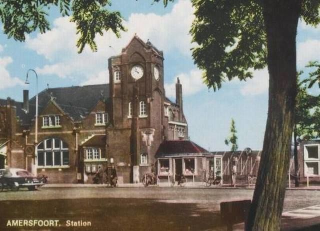 Historische foto van Station in Amersfoort
