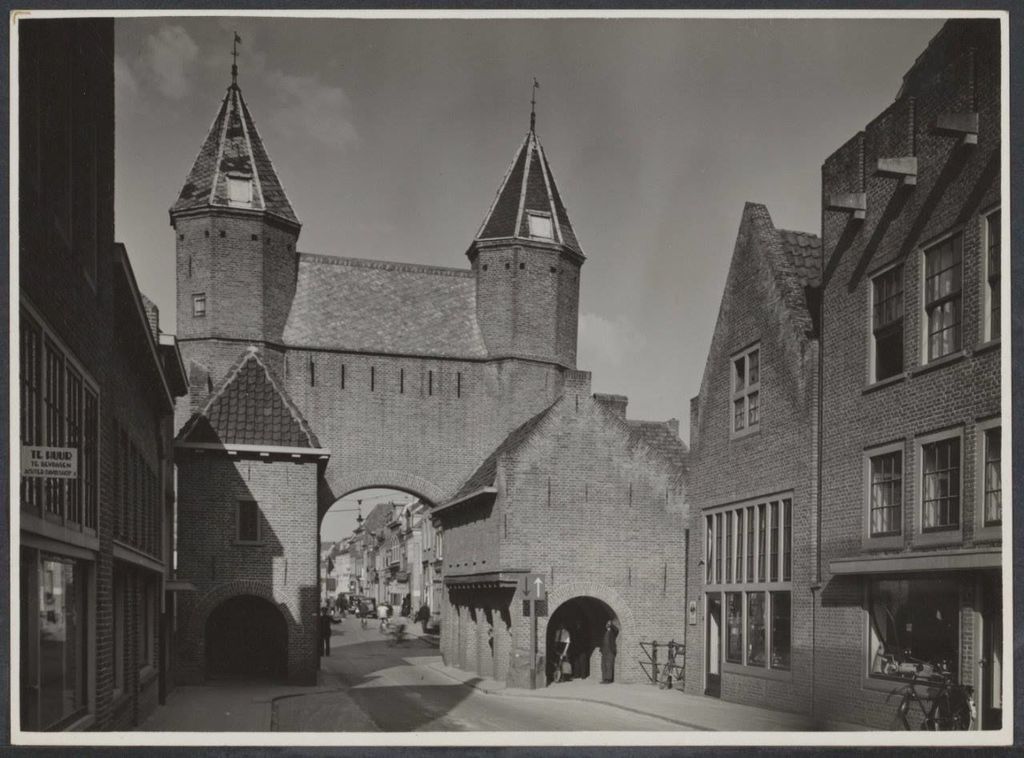 Historische foto van Poorten in Amersfoort