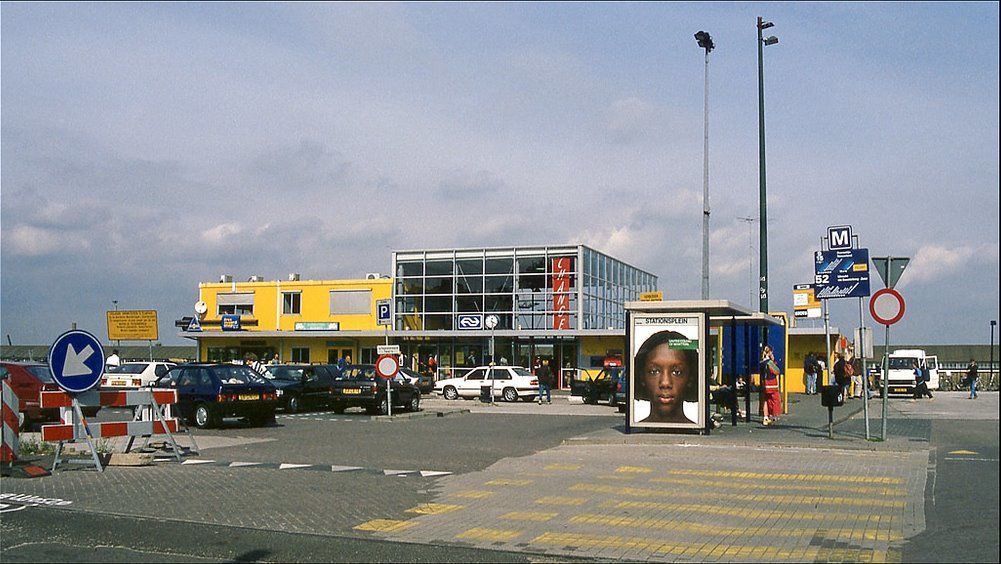 Historische foto van Station in Amersfoort