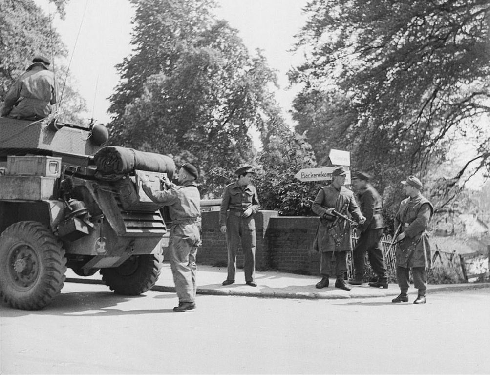 Historische foto van Tweede Wereldoorlog in Amersfoort