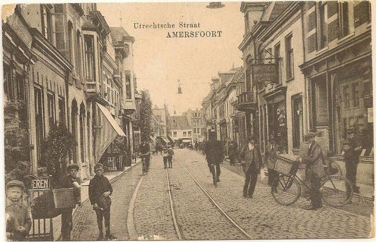 Historische foto van Utrechtsestraat in Amersfoort
