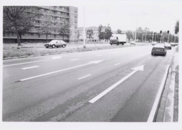 Historische foto van Hogeweg in Amersfoort