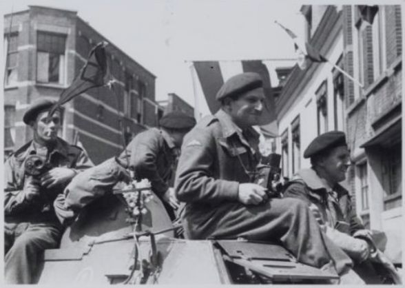 Historische foto van Tweede Wereldoorlog in Amersfoort
