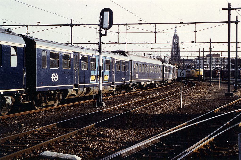 Historische foto van Station in Amersfoort