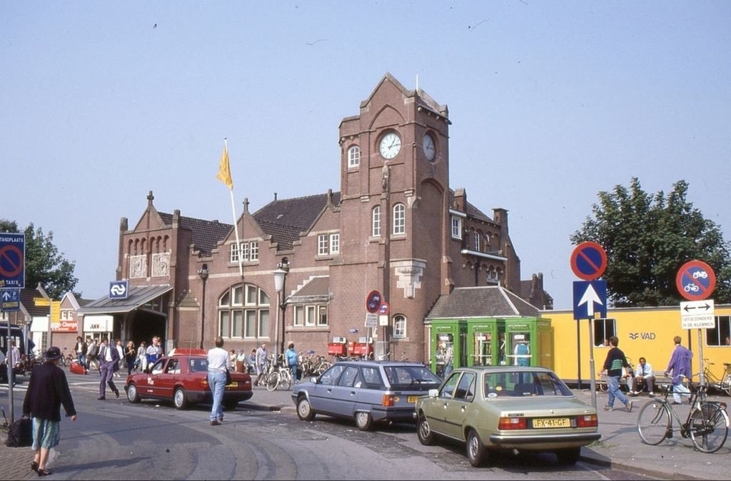 Historische foto van Station in Amersfoort